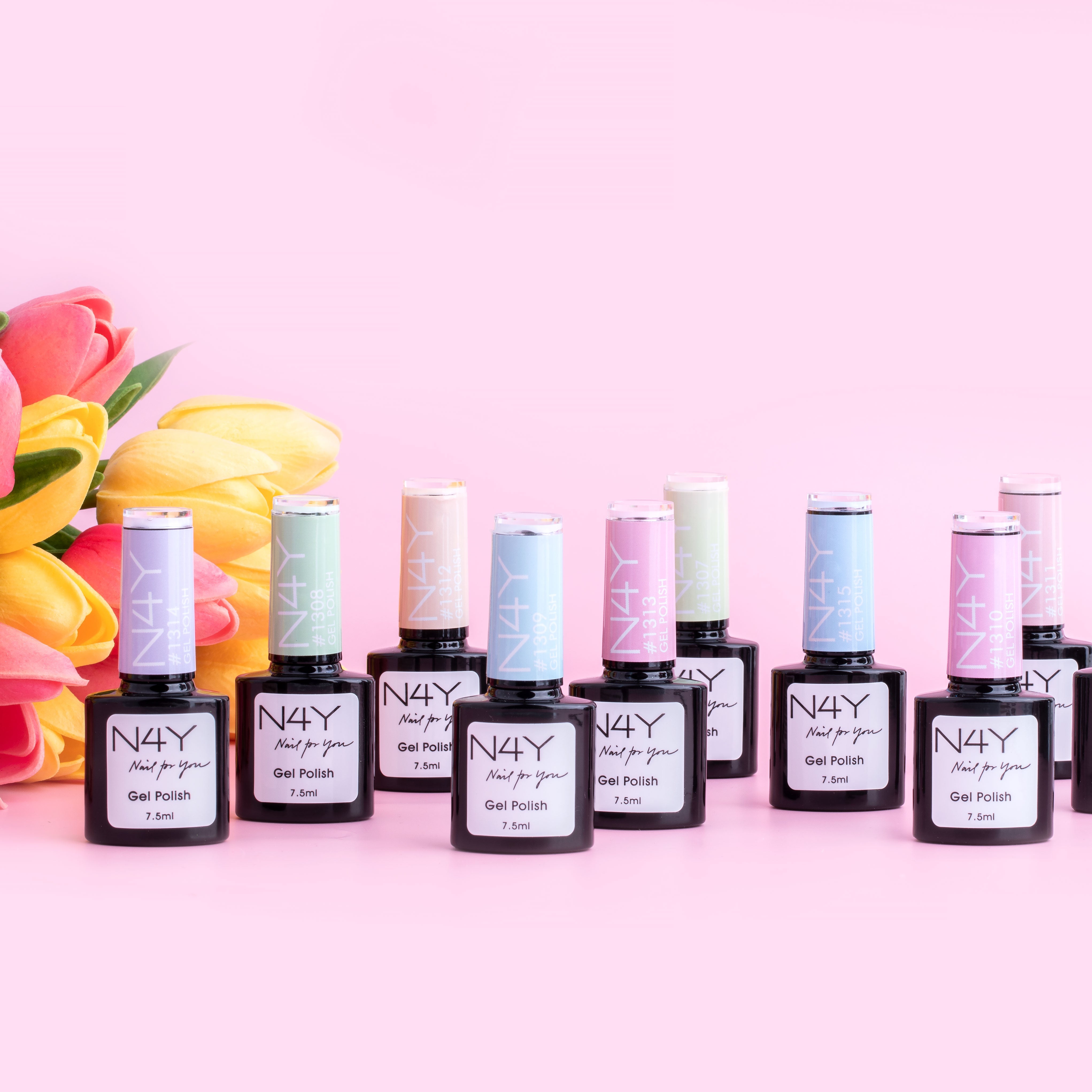 HEMA-fri gel polish fra Nail4You i flere farver