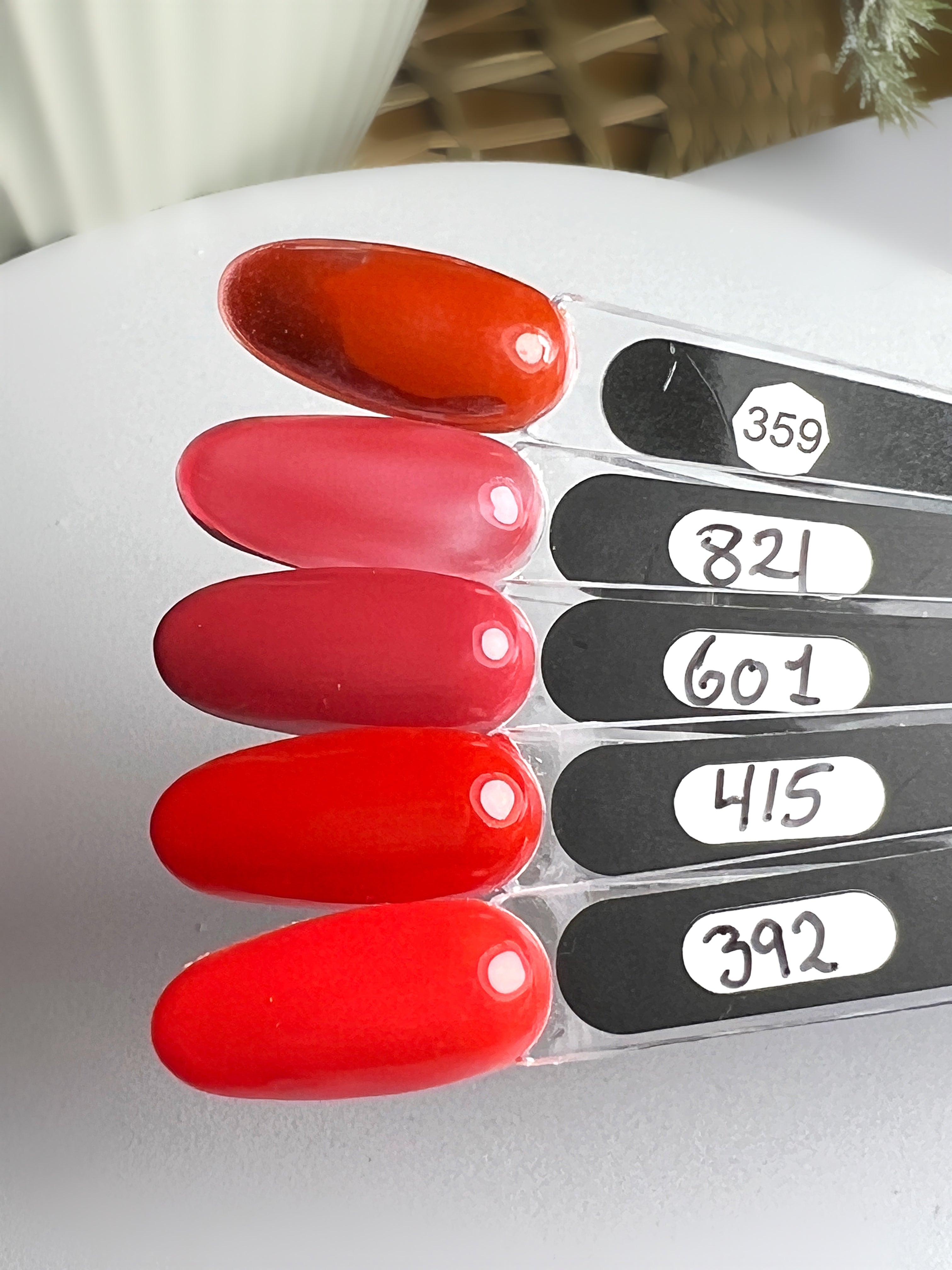 Gel Polish Pale Rose Red