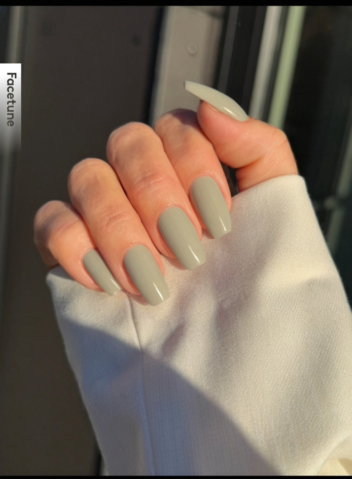 Gel Polish Smoky Green