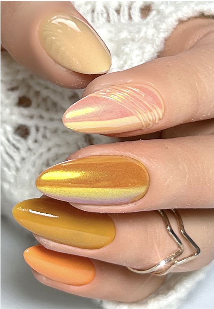Gel Polish Sunset Glow