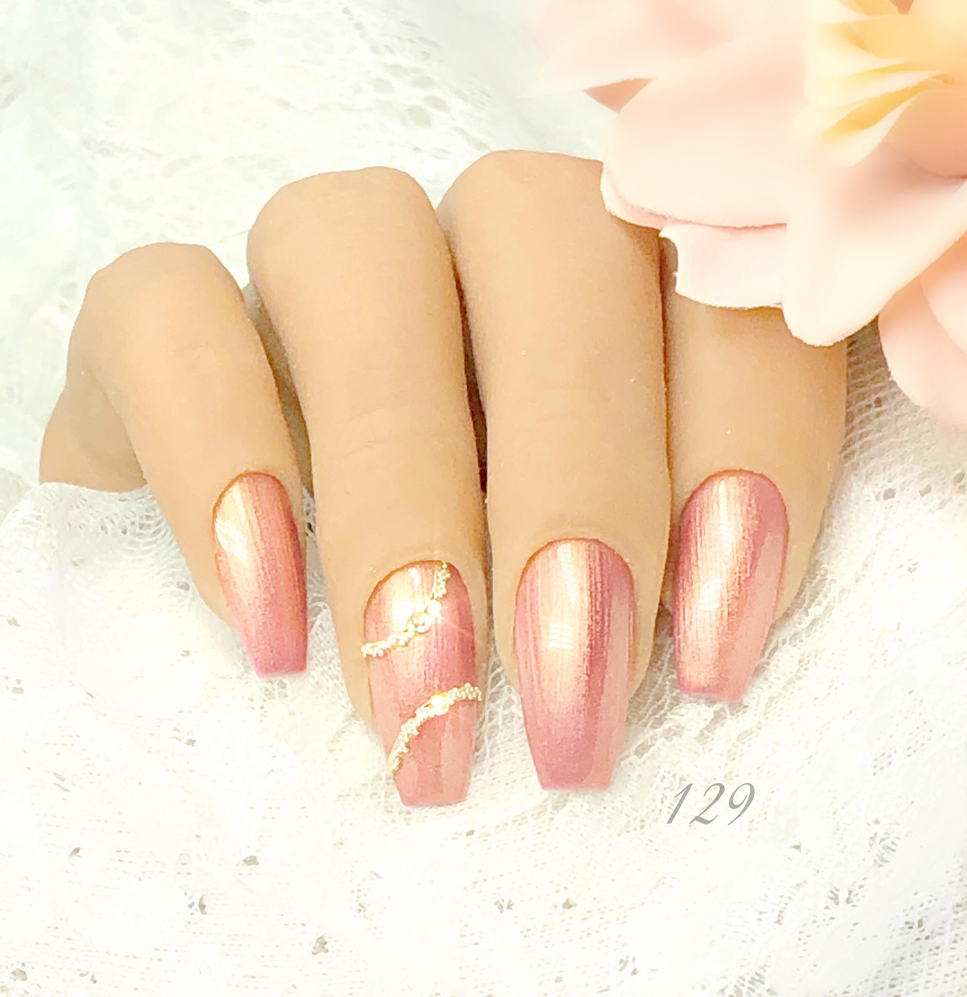 Gel Polish Champagne Shine
