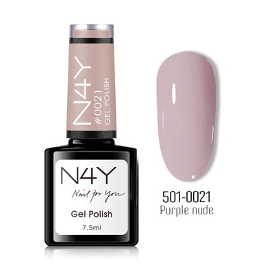 Gel Polish Purple Nude
