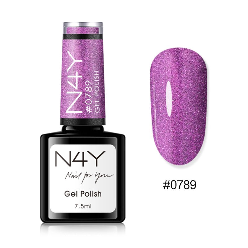 Gel Polish Purple Disco