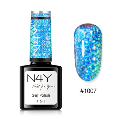 Gel Polish Sapphire Cascade Shimmer
