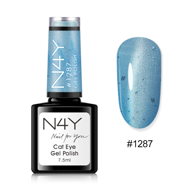 Gel Polish Bleu Mer Bubble
