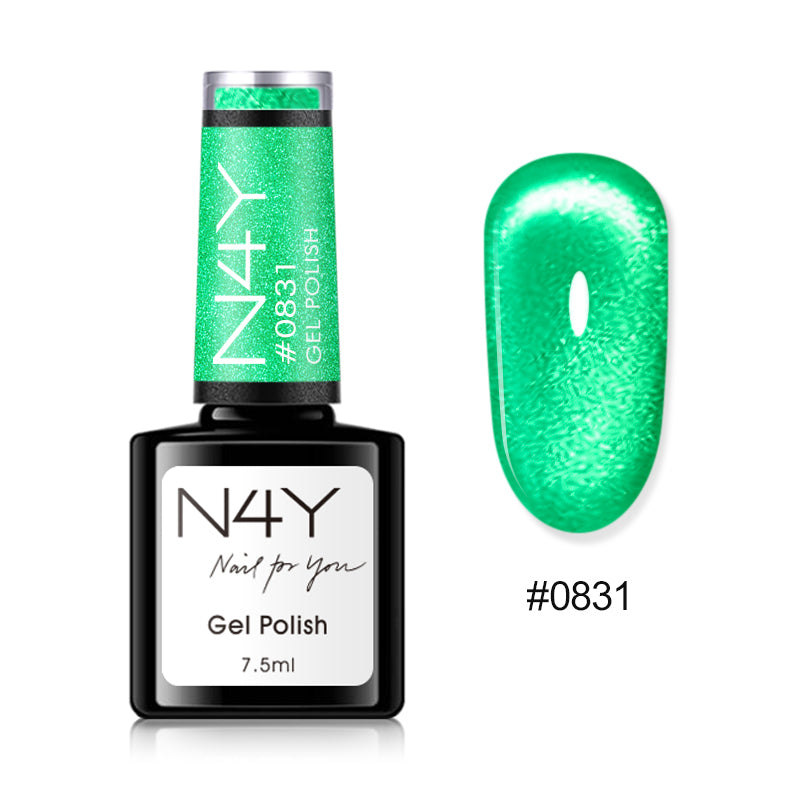 Gel Polish Cateye Green