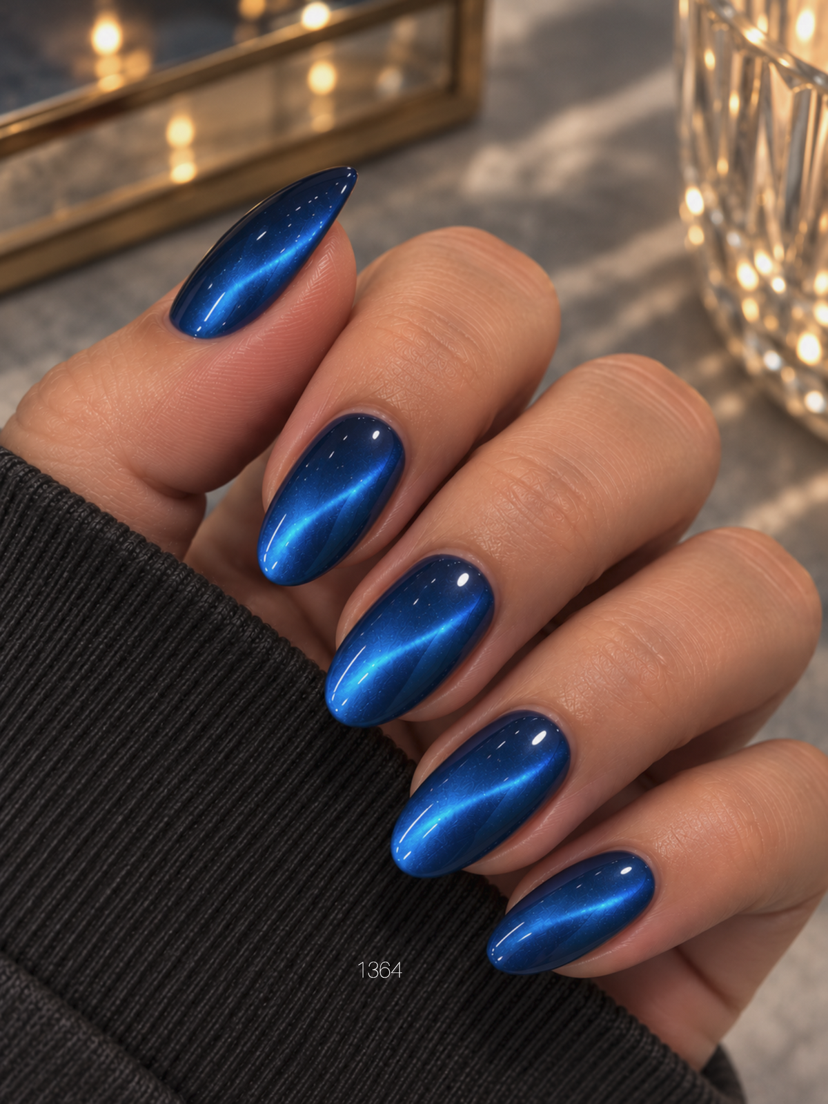Gel Polish Blue Current
