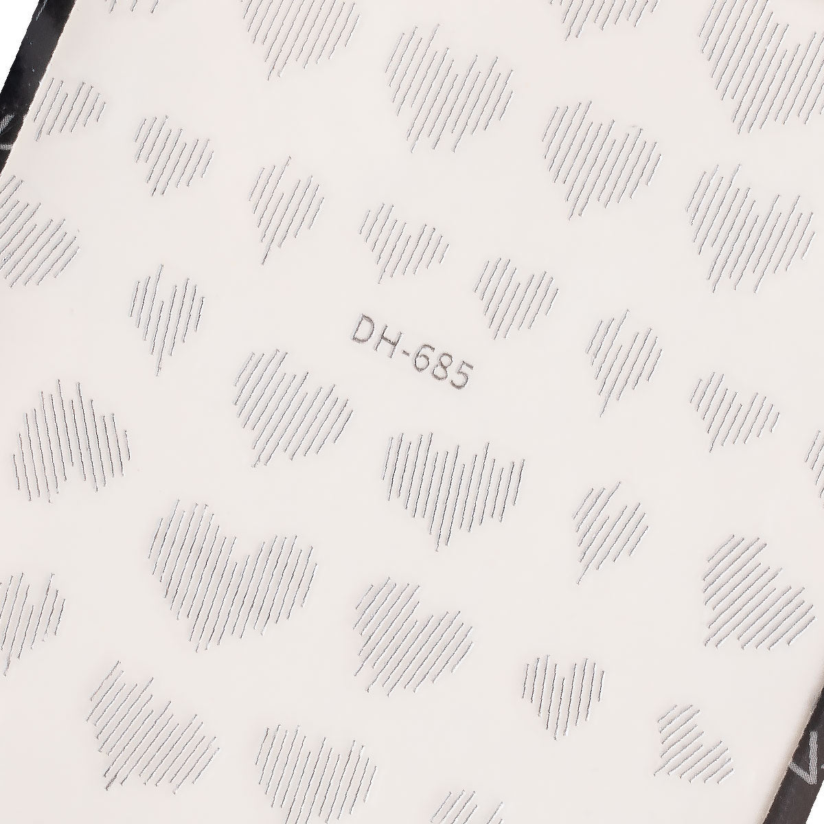 Sticker Heart silver