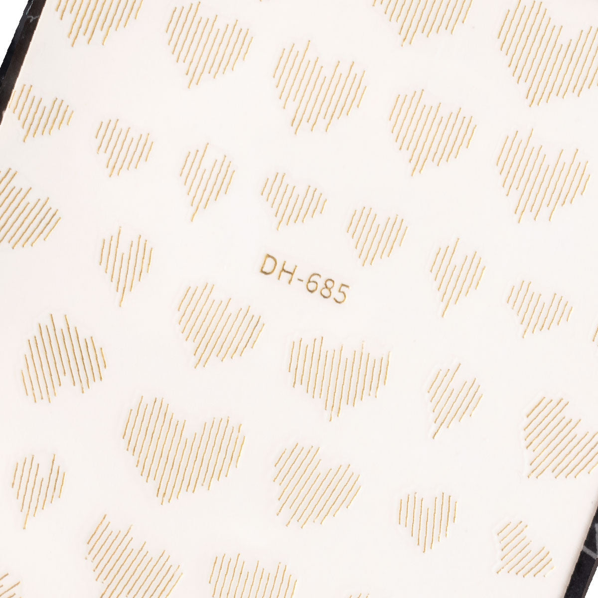 Sticker Heart Gold