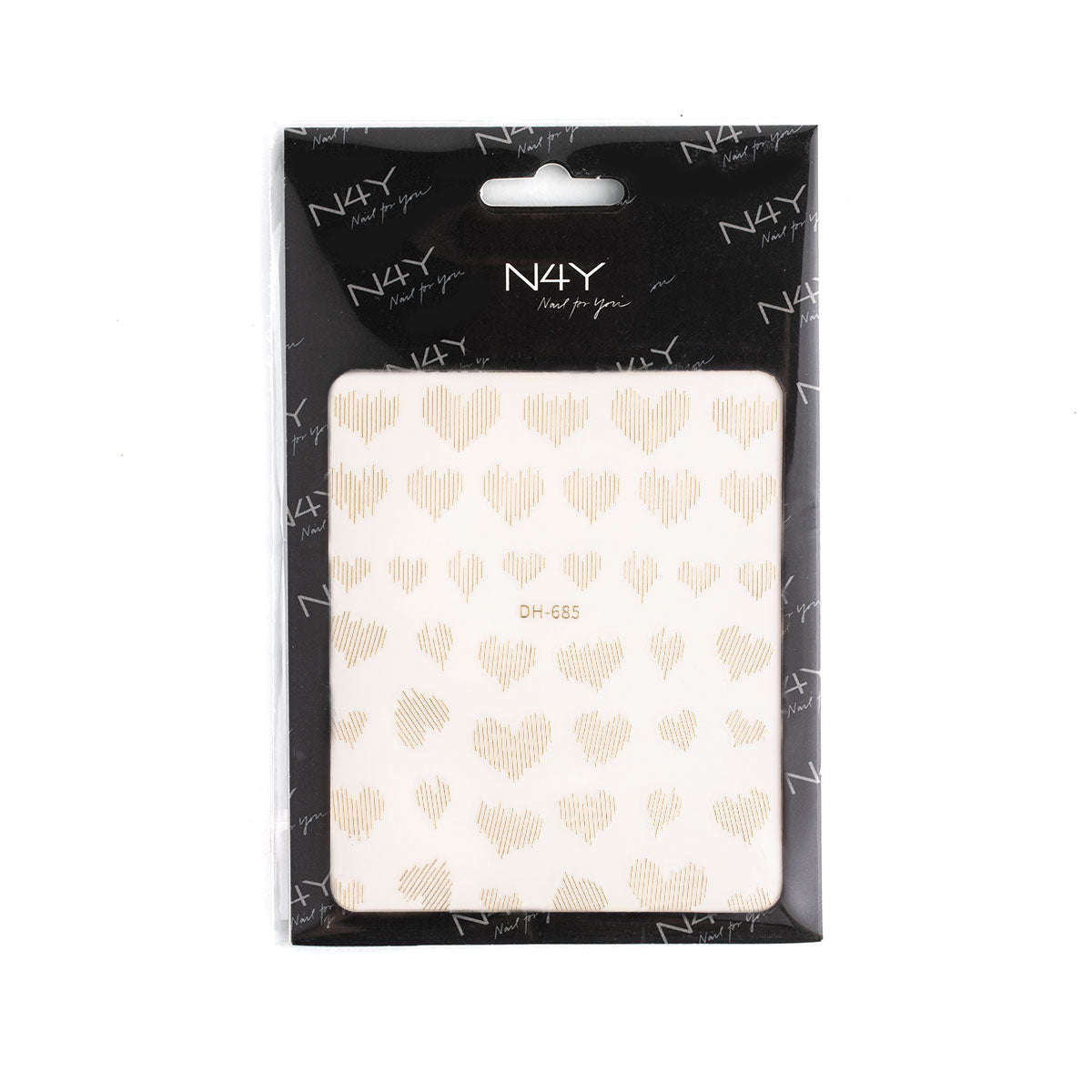 Sticker Heart Gold