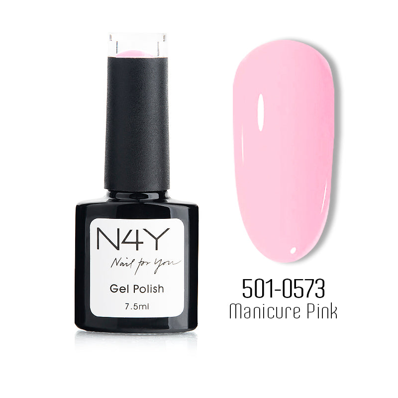 Gel Polish Manicure Pink